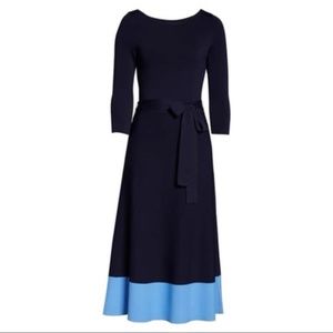 NWT Mirror Meghan Eliza J Color Block A Line Dress